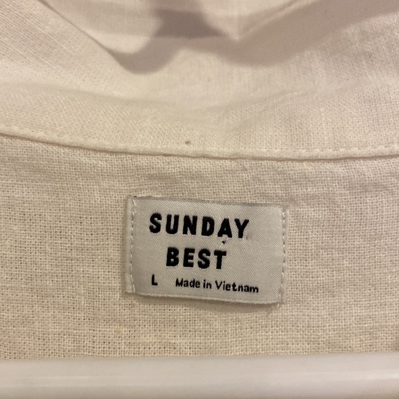 Sunday best linen dress - Picture 3 of 5